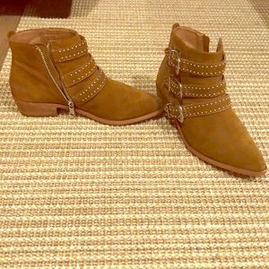 Aqua “Blane” Booties 6.5M